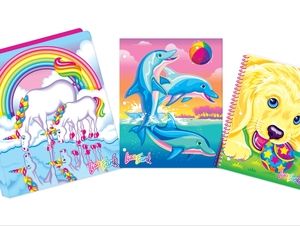 Lisa Frank Binder Bundle NWT puppy dolphin unicorn folder notebook 3 ring